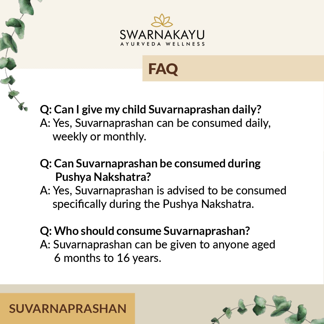 Swarnakayu Suvarnaprashan (Swarnaprashan)